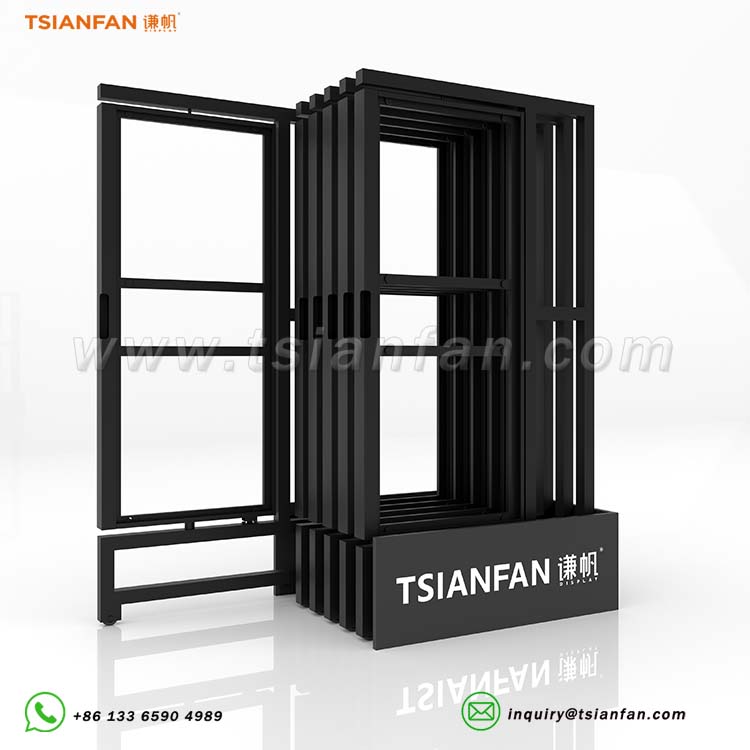 tile showroom sliding displays porcelain tile display-CT608