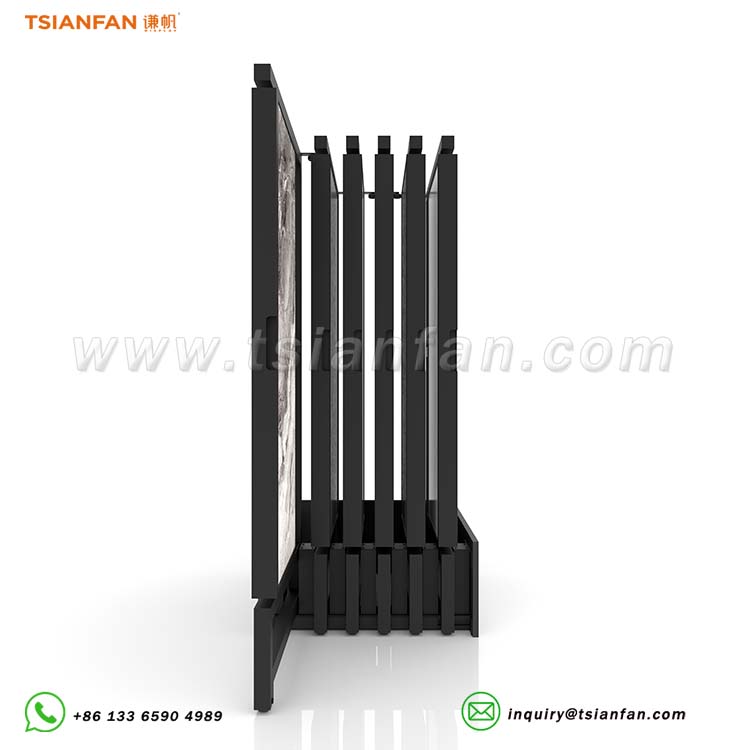 tile showroom sliding displays porcelain tile display-CT608
