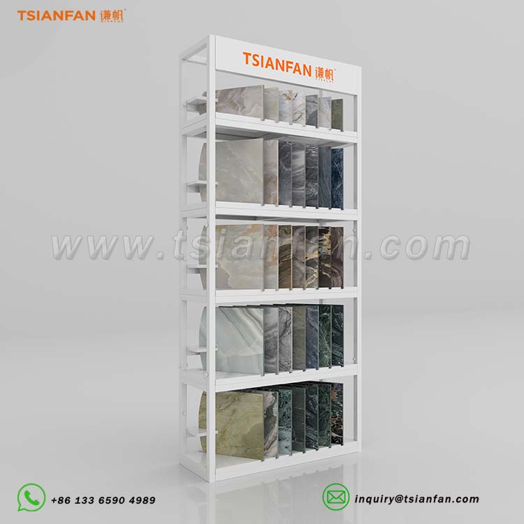 flooring tile display rack showroom display for tile sample-SC039