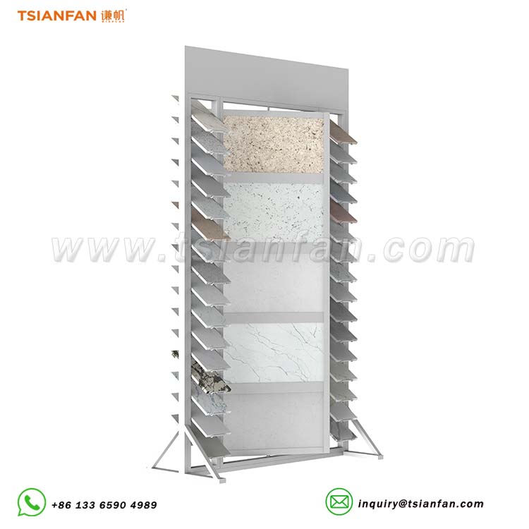 stone sample display rack tiles display solutions