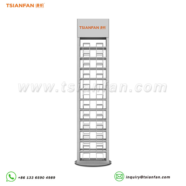 ceramic display stand floor tile display rack-SRL815