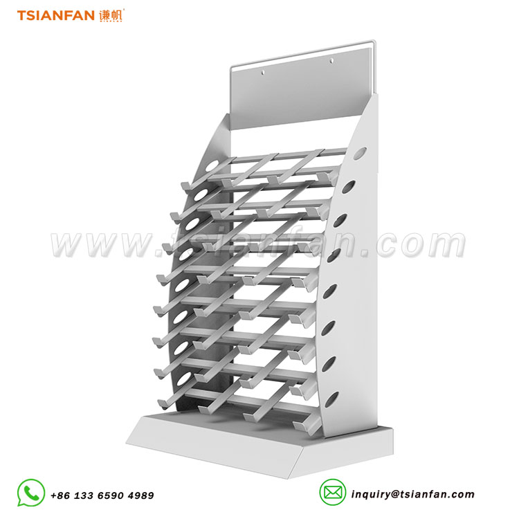 ceramic tiles desktop display stand granite display solution-SRT036