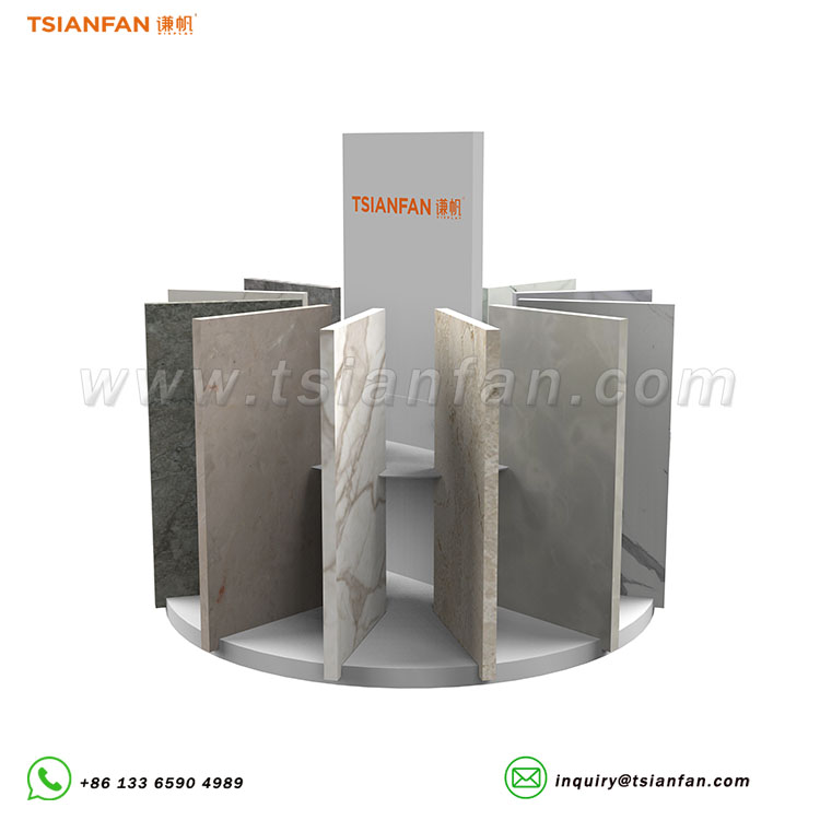 ceramic tiles sample desktop display stand for sale-SRT2011