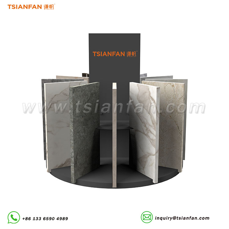 ceramic tiles sample desktop display stand for sale-SRT2011