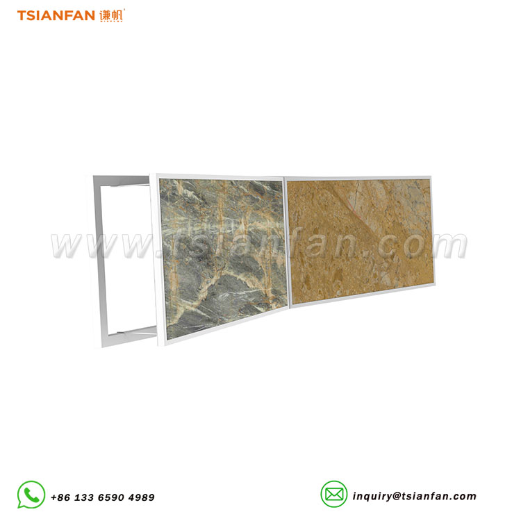 ceramic tiles wall mounted display stand tile display ideas