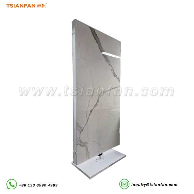 360° rotating tiles display rack for sale