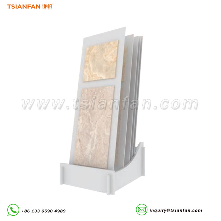 Porcelain tile countertop sample display rack-CE2126