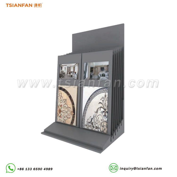 Decorative tile display stand for boutique showrooms-CE2139