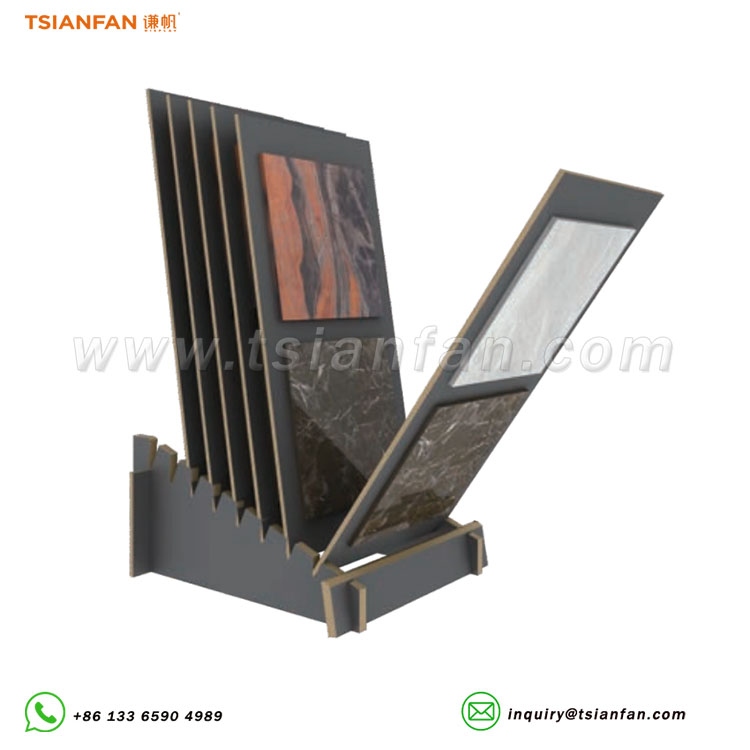 Affordable tile display racks for new flooring startup-CE2127