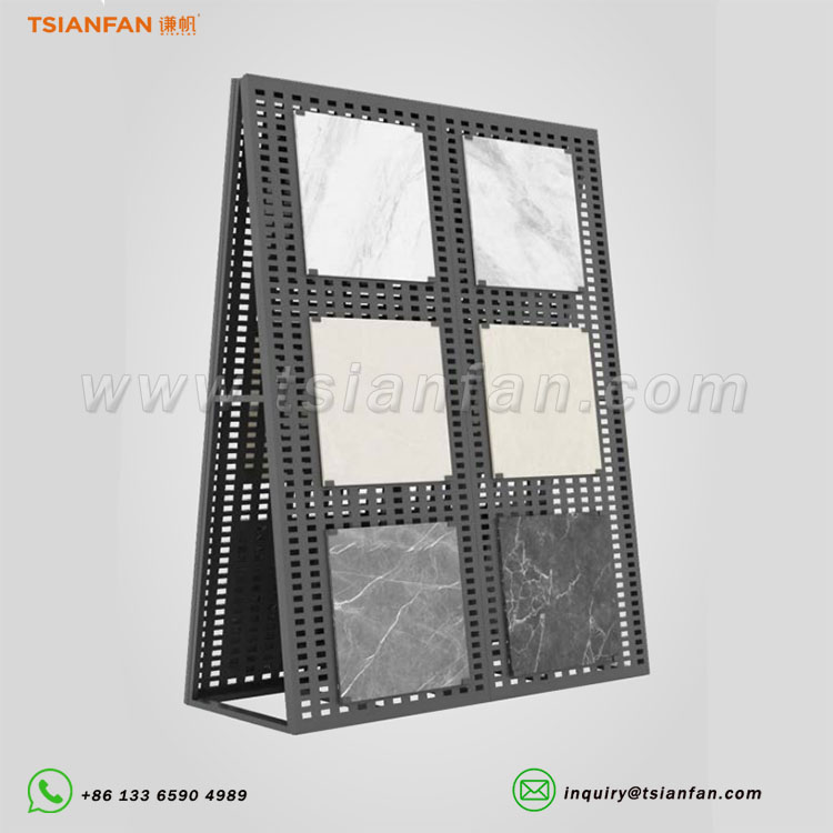 retail pegboard display stand for tile sample-CL210