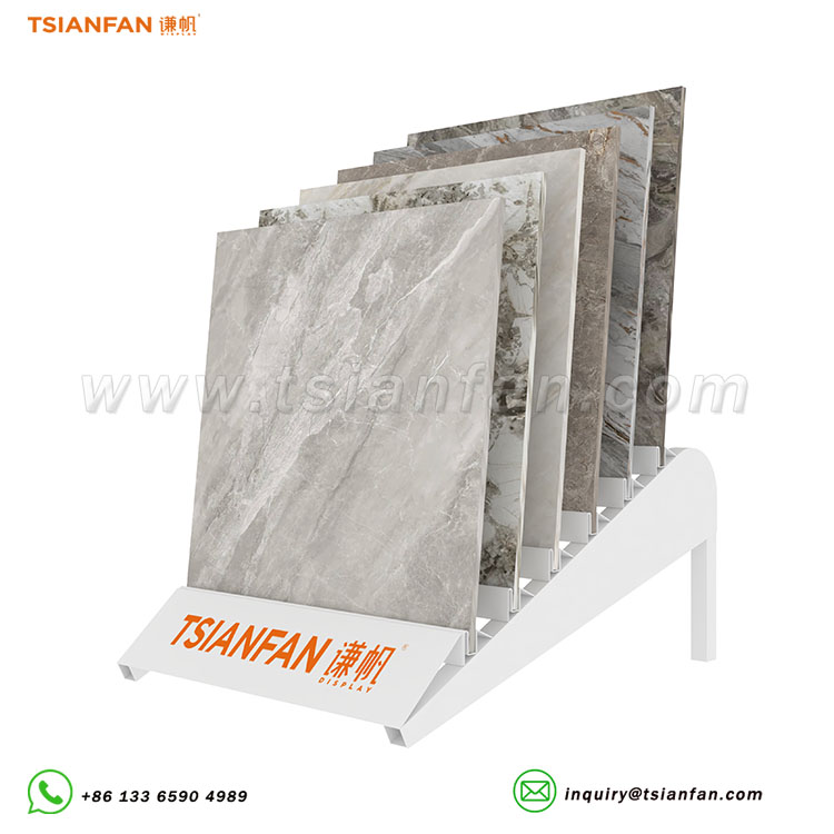 Tabletop showroom rack for interior design tile samples-SRT940