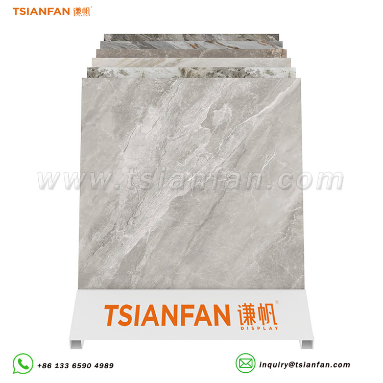 Tabletop showroom rack for interior design tile samples-SRT940