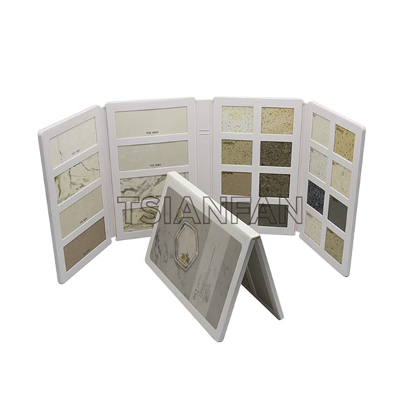 Quartz Stone Sample Book Acrylic China Manufacturer