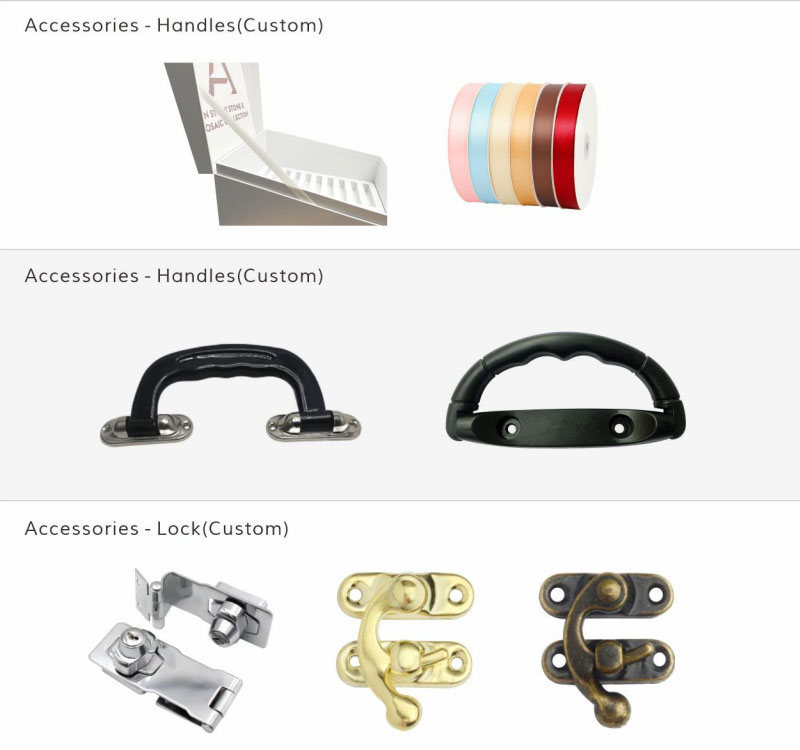 Accessories: Handles, Tie rod, Pulley, Lock, Tower buckle