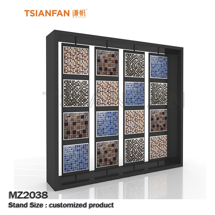 Mosaic tile stone sample drawer display Cabinet MC1003