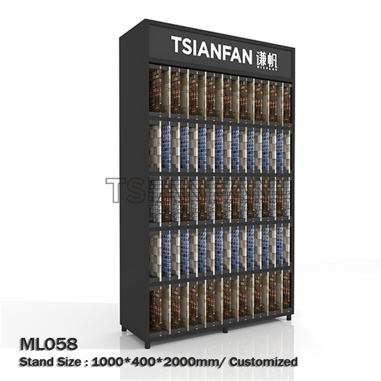 Custom wholesale large volume mosaic ceramic tile display cabinets-ML046