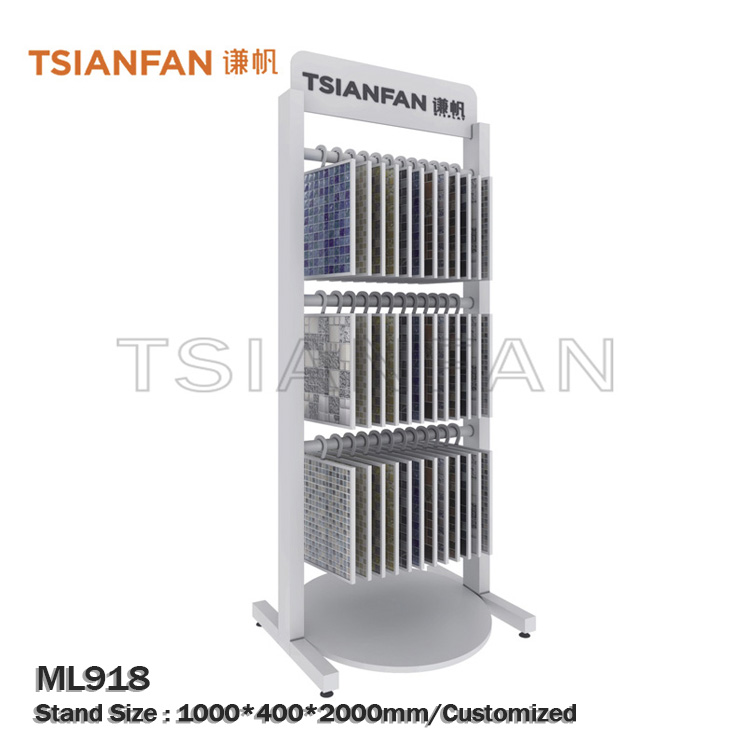 Custom wholesale large volume mosaic ceramic tile display cabinets-ML046