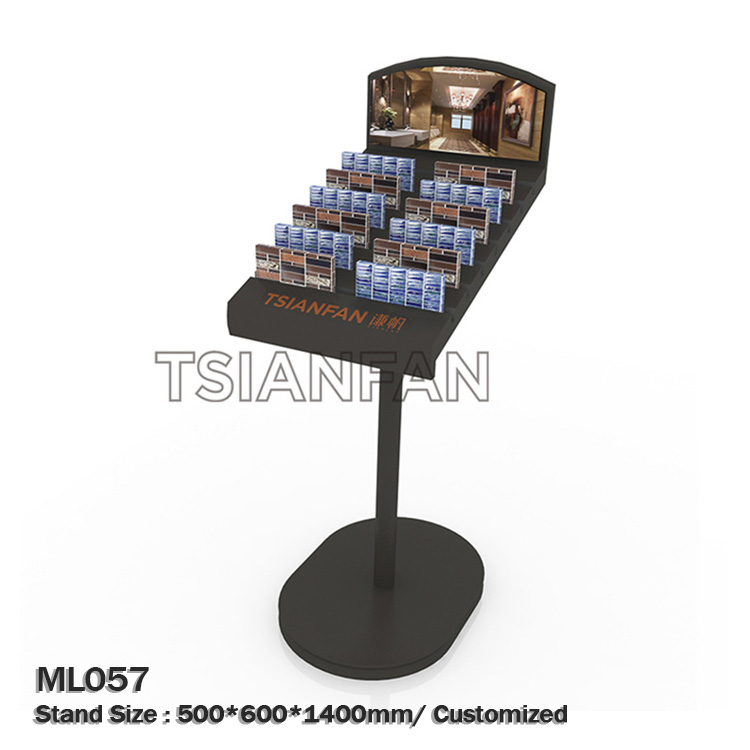 Mosaic ceramic tile sample waterfall double-sided display frame-ML055