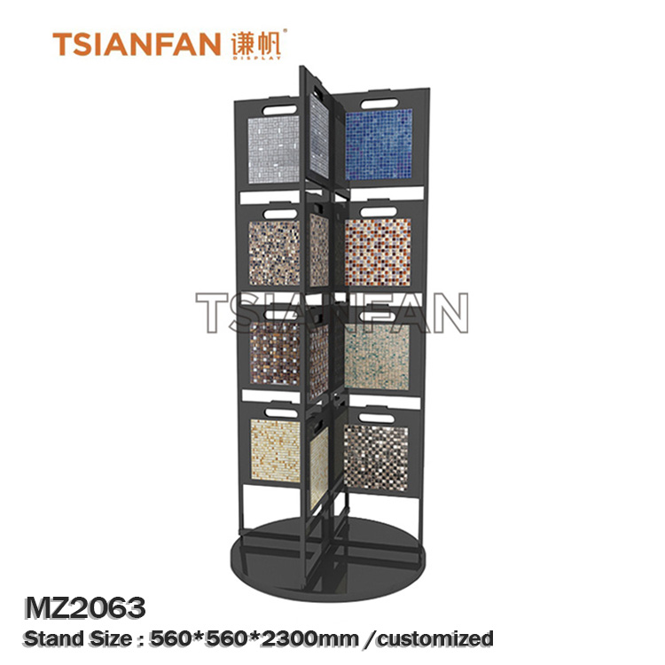 Custom floor-to-ceiling display rack-ML986