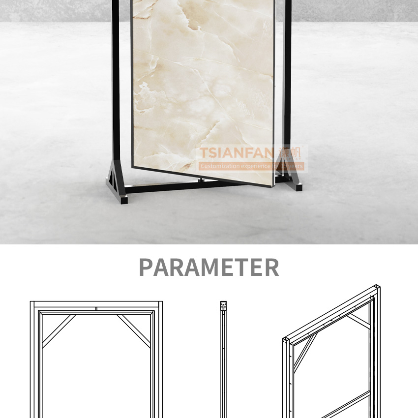 marble display rack