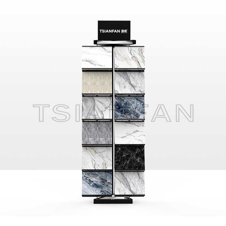  tile marble floor rack quartzite granite stone sample display stand 