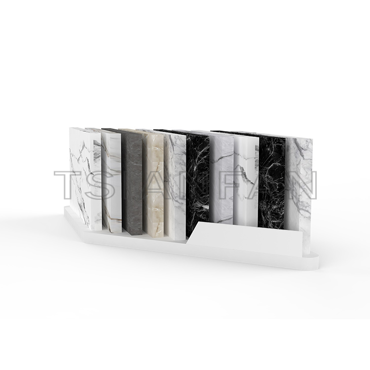countertop display rack granite marble quartz stone sample rack