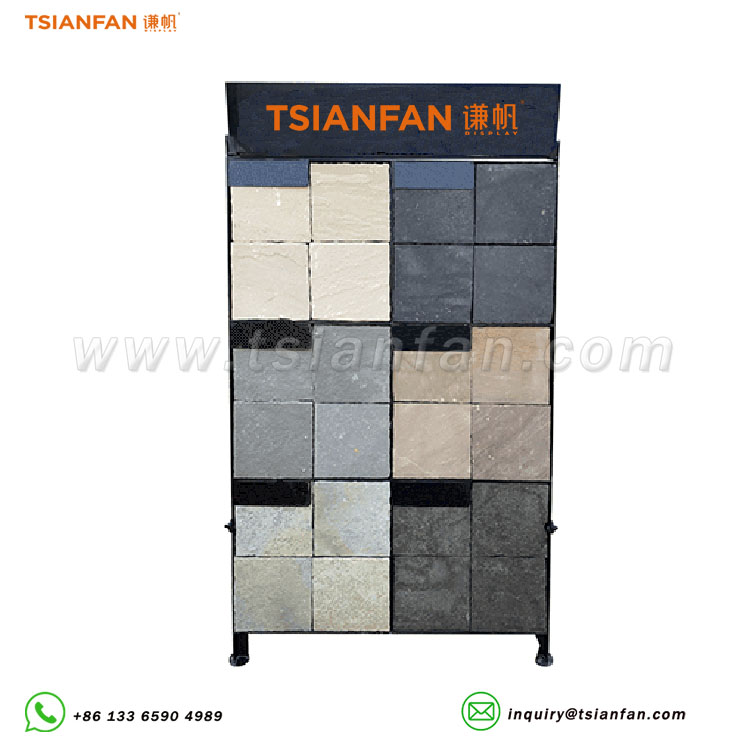 marble sample booth,stone trade show custom