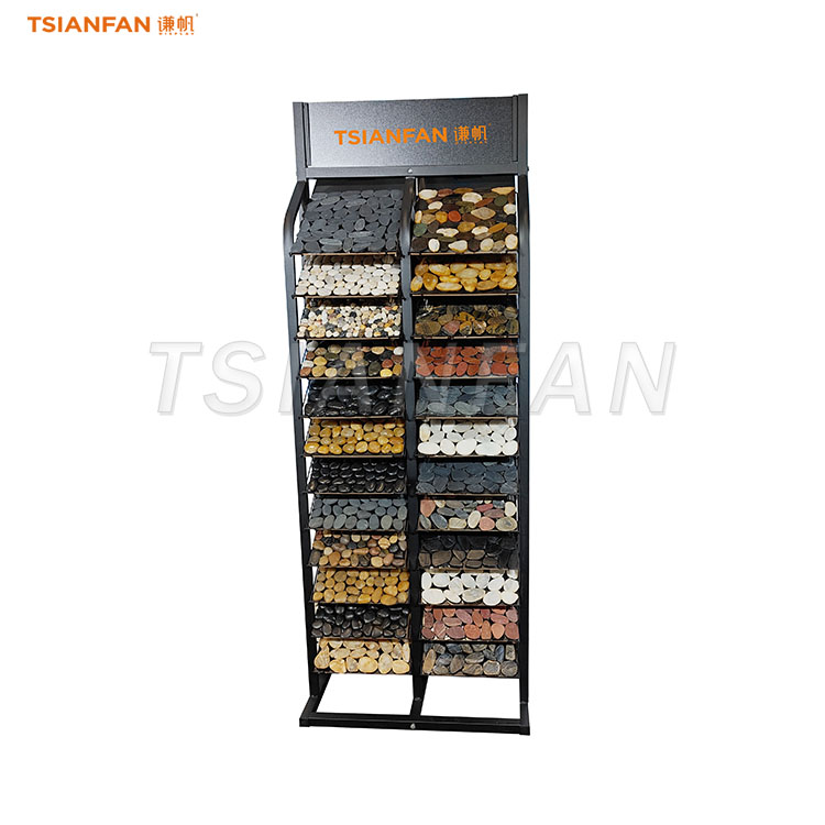 Cobblestone Sample Wire Display Rack Drum Like-SE2003