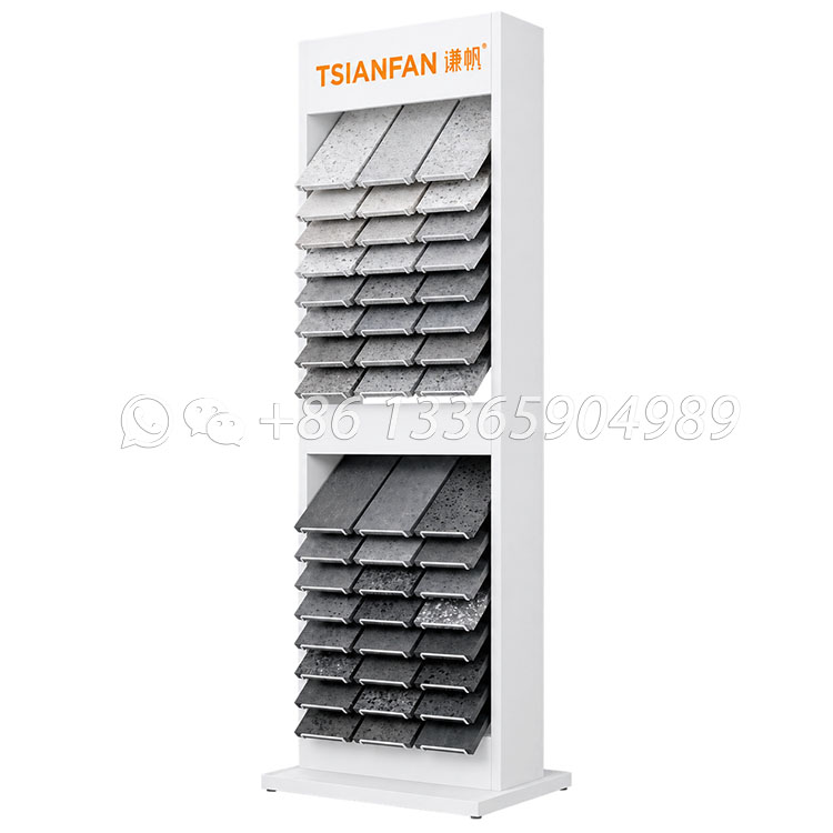 Floor Display Rack Quartz Stone Metal Display Rack Supplier Display-SRL123