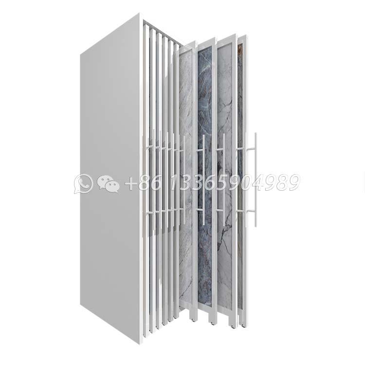 Tile push-pull display rack with customized size is hot-selling-ct012