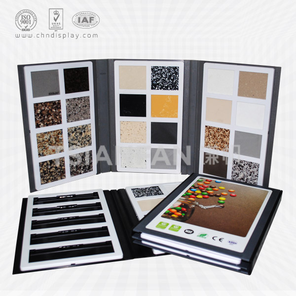 3 pages plastic quartz sample folder-py2016