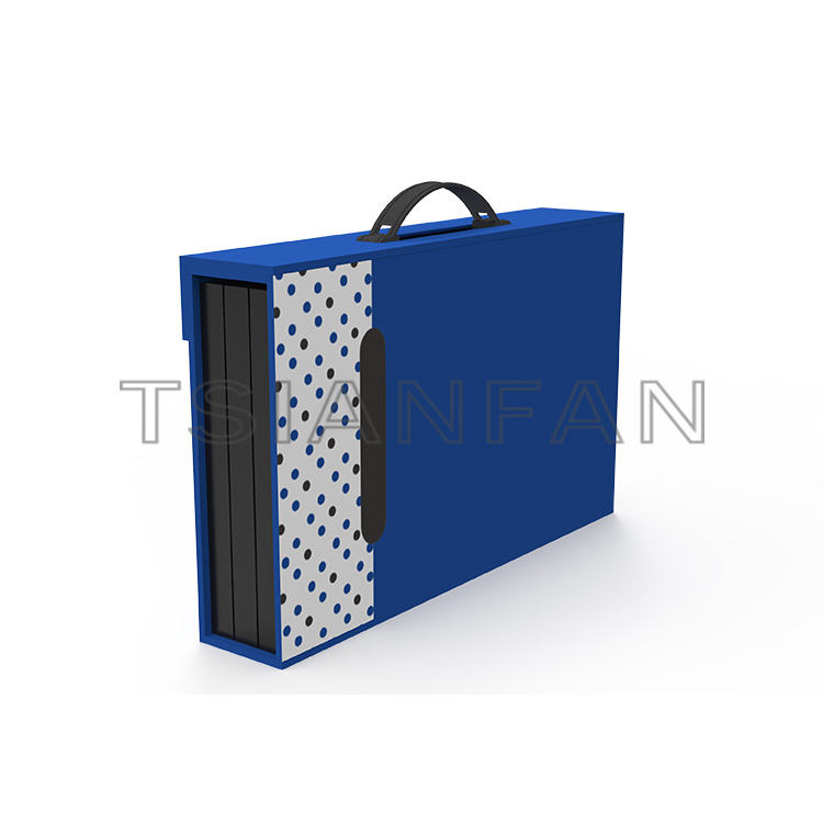 Custom design folding page turning marble quartz nartual stone sample display book