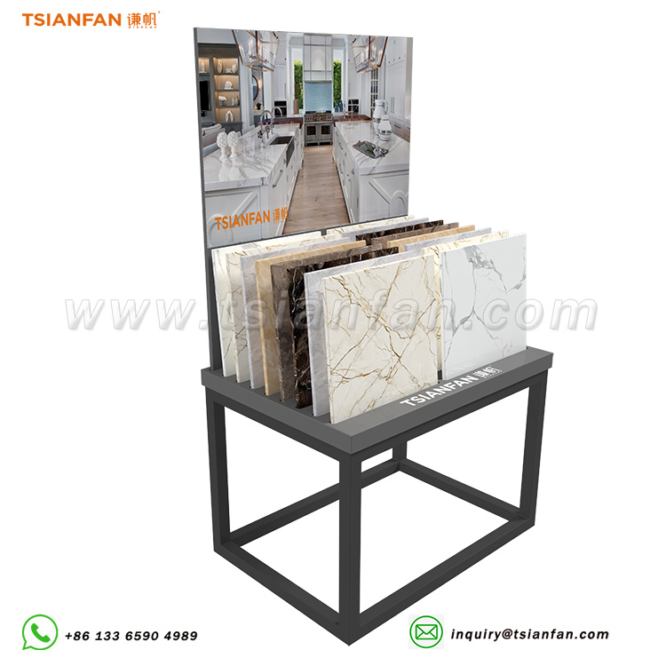affordable tile sample display rack display stand for tiles