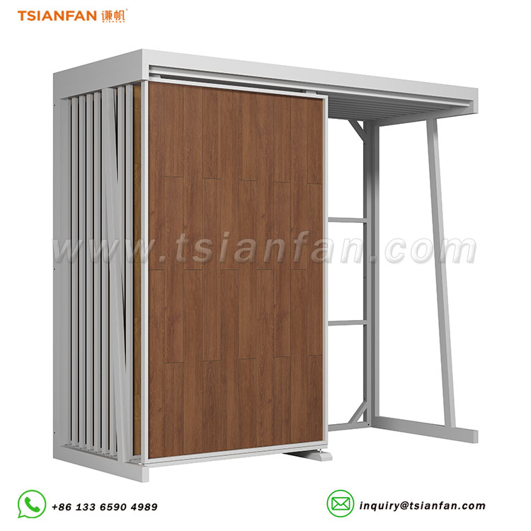 Stylish Combination Display Rack Timber Flooring Presentation-WT903