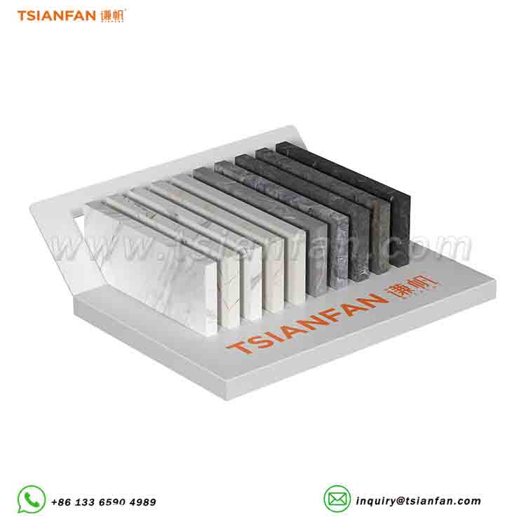 display stand for exhibition metal granite display rack-SRT2005