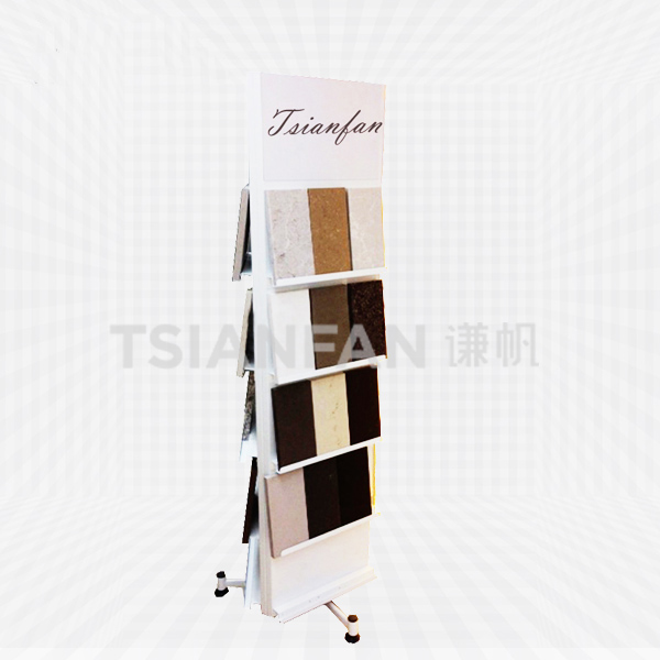 quartz stone factory custom display stand-srl141