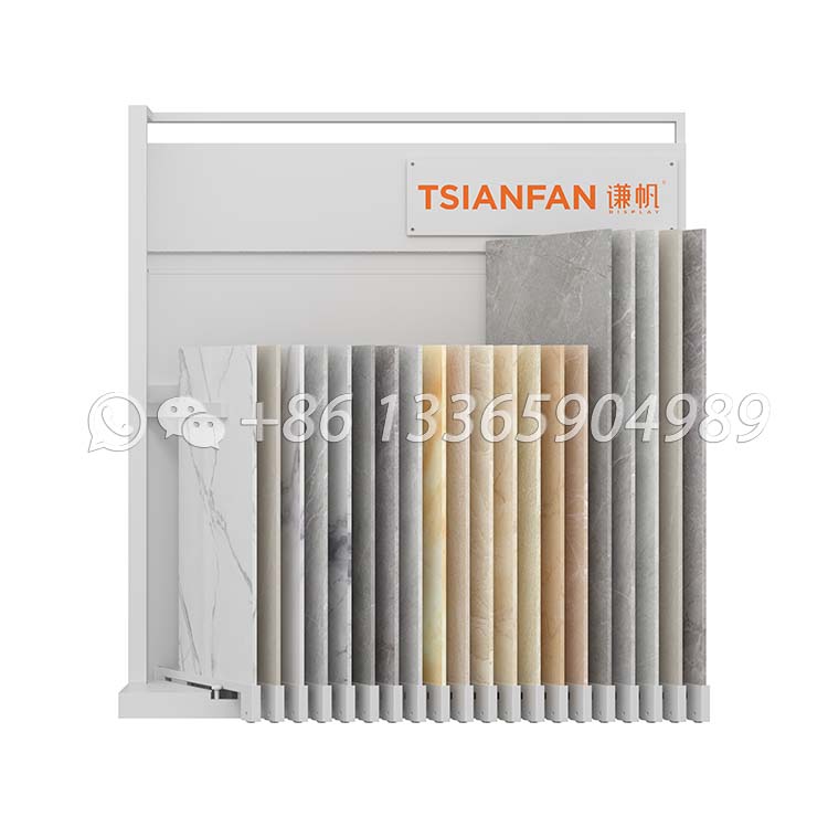 sliding tile display rack display stand for exhibition-CT004 - Image 4