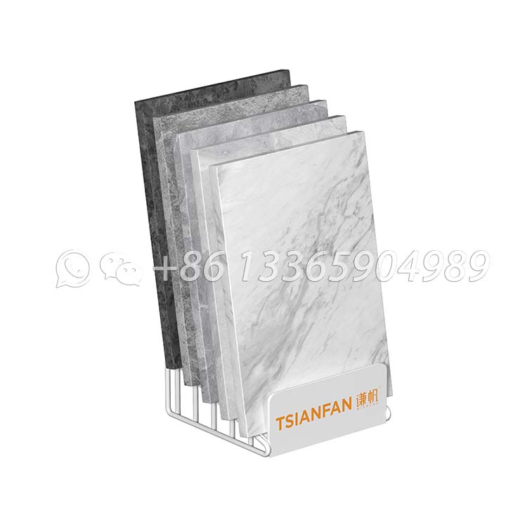 countertop display for stone sample tiles display rack-SRT798