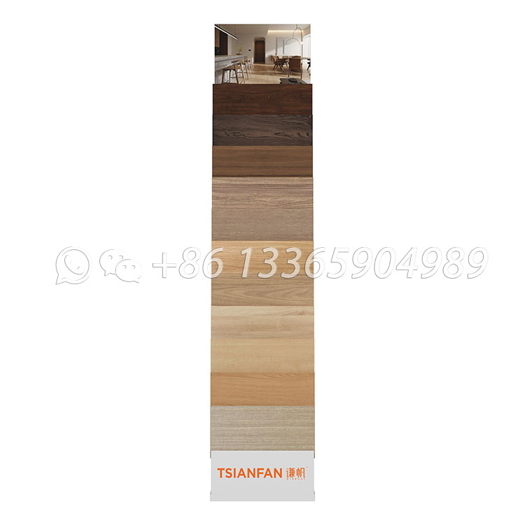 timber flooring display flooring display racks for sale-WL1011 - Image 3