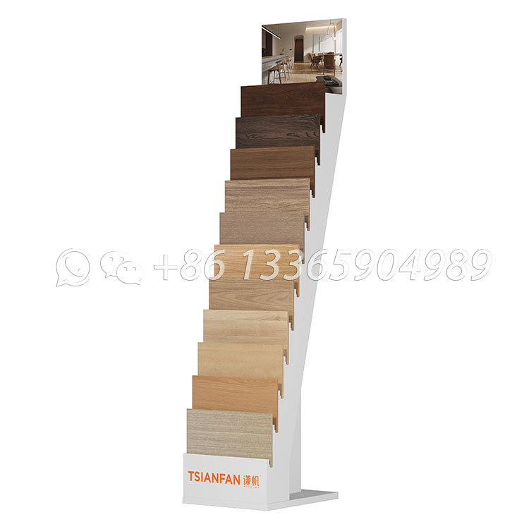 timber flooring display flooring display racks for sale-WL1011 - Image 4