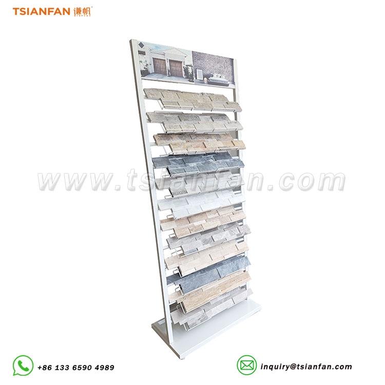 a-type stone line skirting display rack