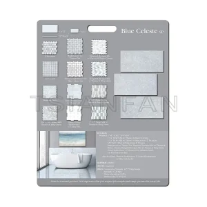 Custom Design mdf Portable Board Panel Handle marble Stone Ceramic PF005-13