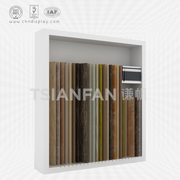 wooden drawer style display rack for ceramic tile-cc2058