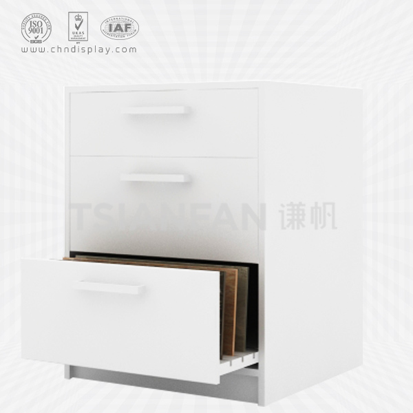 drawer style ceramic tile display show rack-cc2028