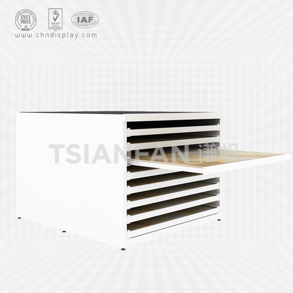 hot wholesale ceramic tile cuboid 8 floors drawer rack-cc2021