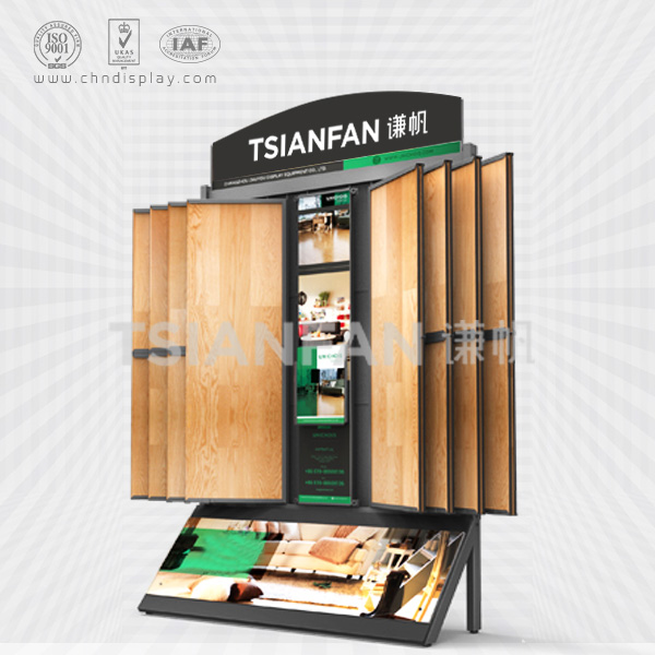 laminate wood flooring display stands,book displays-wf2048