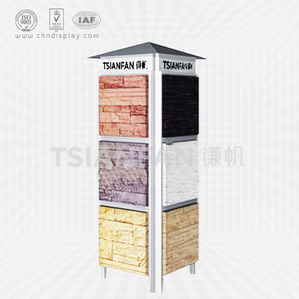 cultural stone floor display tower-sw2016