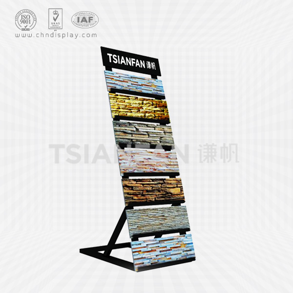 cultural stone sample plate simple display stand-sw2001