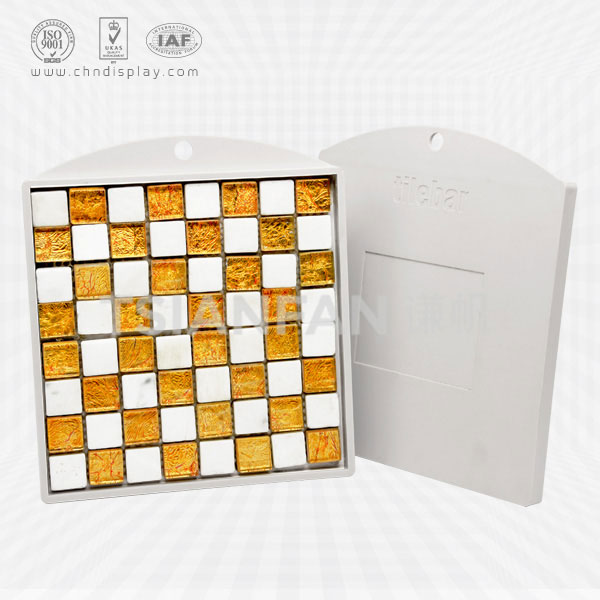 plastic mosaic sample display board-ps032-2