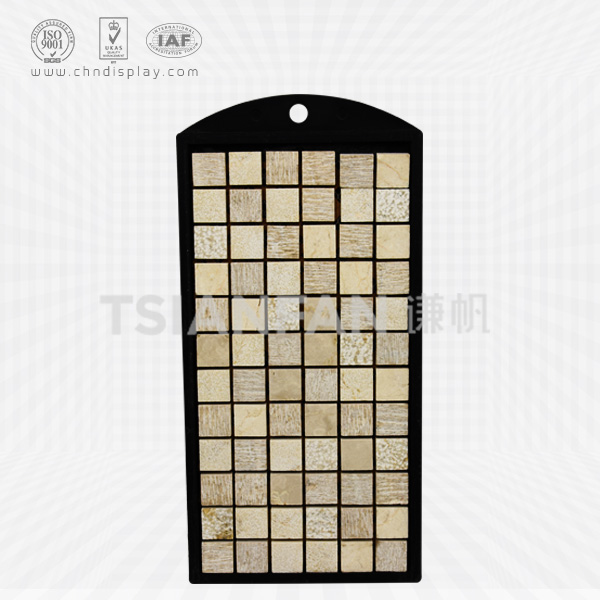 plastic mosaic sample display board, rectangular-pz2021
